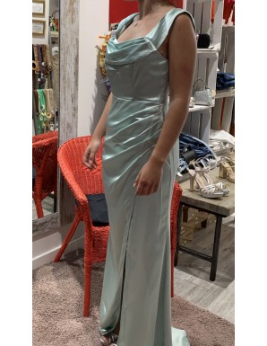 VESTIDO LARGO TIRANTE ANCHO PARA FIESTA 2