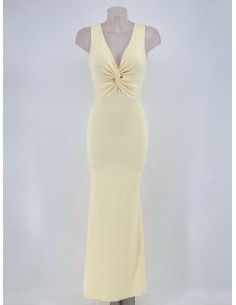 Vestido largo para graduación con nudo en el escote Lolita 2