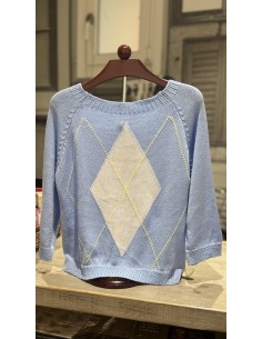 Jersey de hilo con rombos Carol 2