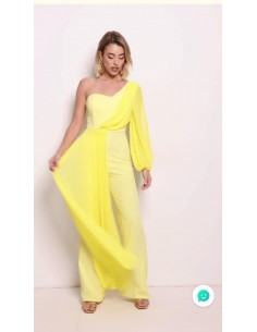 Mono largo amarillo de un hombro,Malu