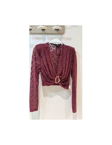 Blusa Boho de Manga Larga con Escote en V