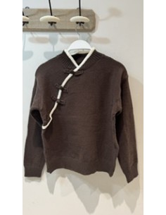 Jersey de Punto con Cuello Cruzado Orienta 2